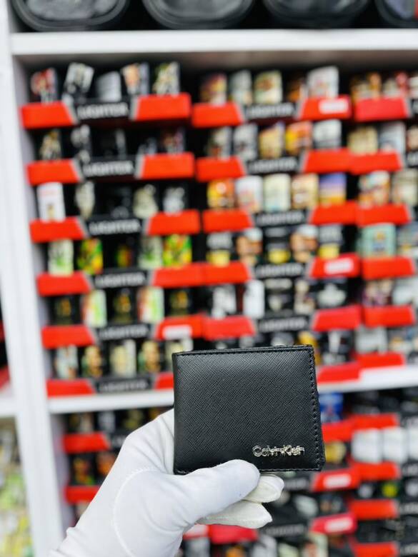 Toptan Metal Logolu Baskı Markalı Para Cüzdanı 