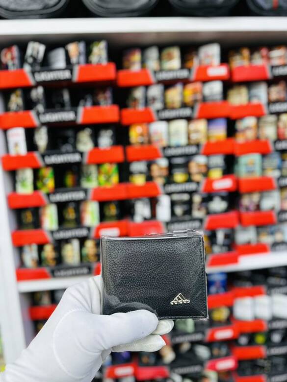 Toptan Metal Logolu Baskı Markalı Para Cüzdanı 