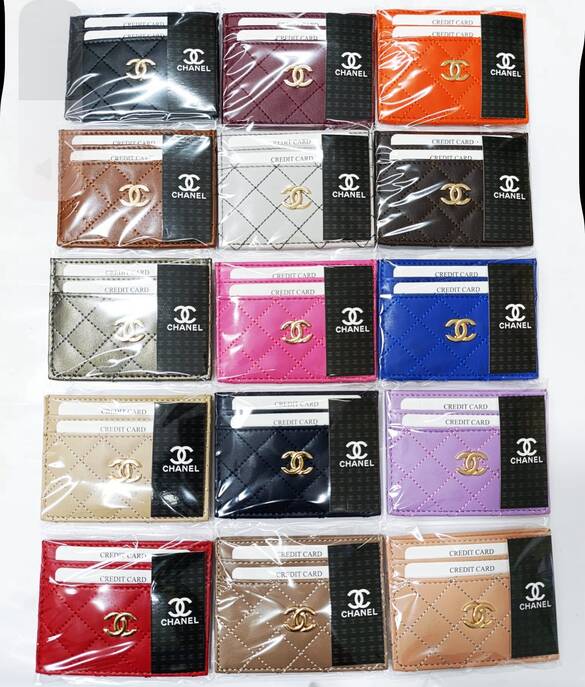 Toptan Metal Logolu Markalı Bayan Kartlık Cüzdan