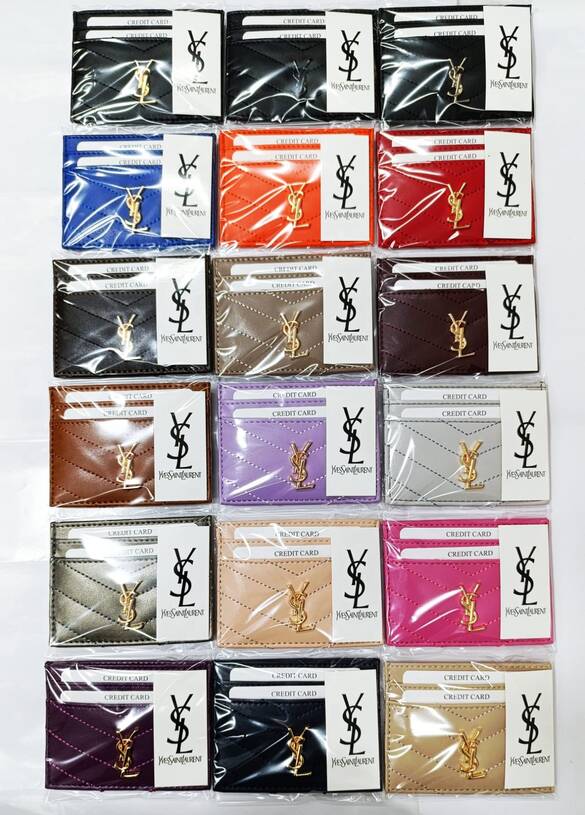 Toptan Metal Logolu Markalı Bayan Kartlık Cüzdan