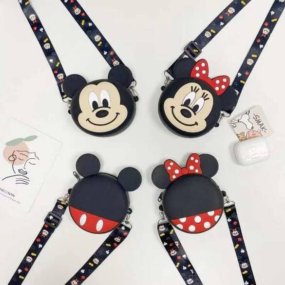 Toptan Mickey Mouse Model Çocuk Çapraz Asmalı Çanta 