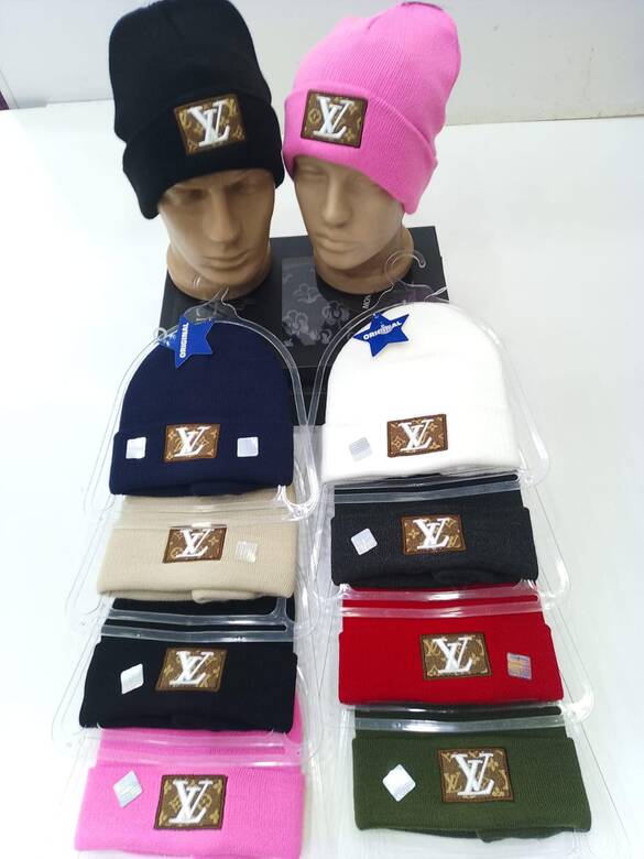 Toptan Nakışlı Yazılı Katlamalı Bay&Bayan Bere 