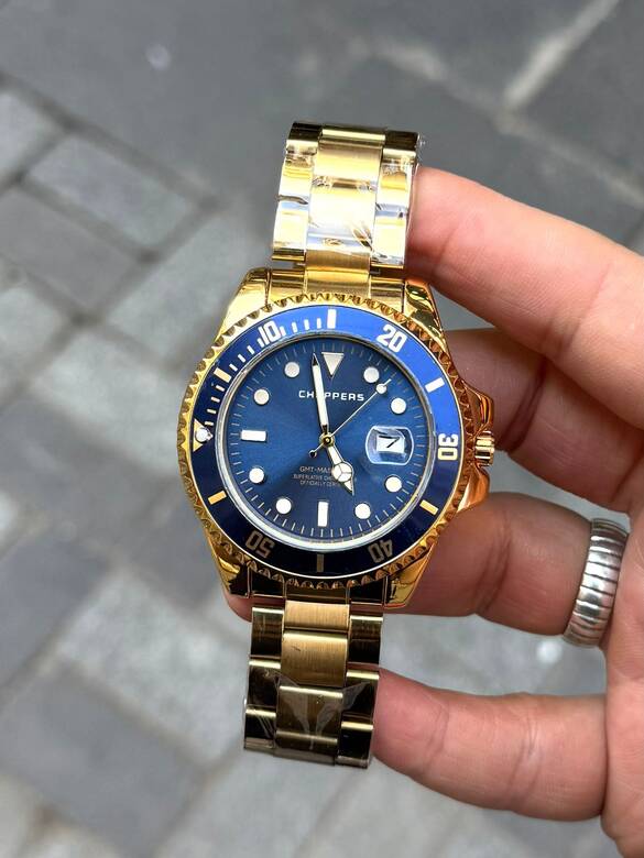 Toptan Rolex Kasa Takvimli Erkek Lüx Metal Kol SAATİ 
