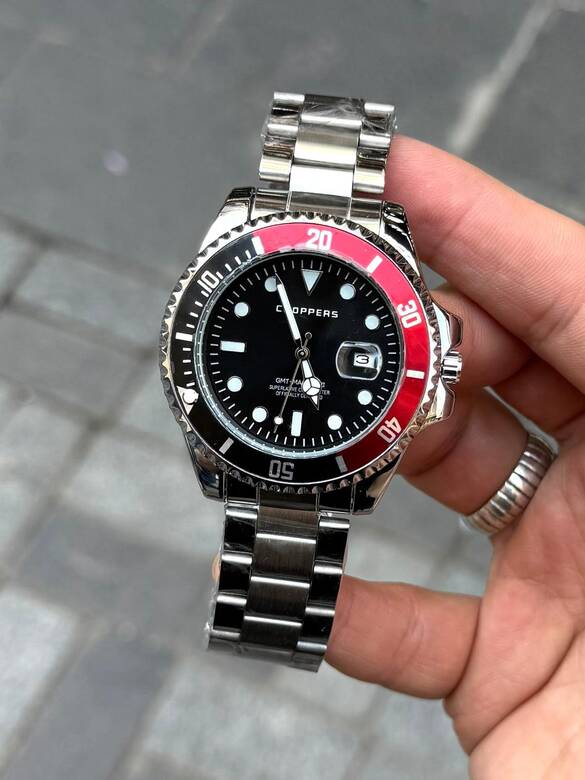 Toptan Rolex Kasa Takvimli Erkek Lüx Metal Kol SAATİ 