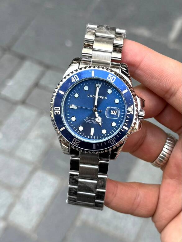 Toptan Rolex Kasa Takvimli Erkek Lüx Metal Kol SAATİ 