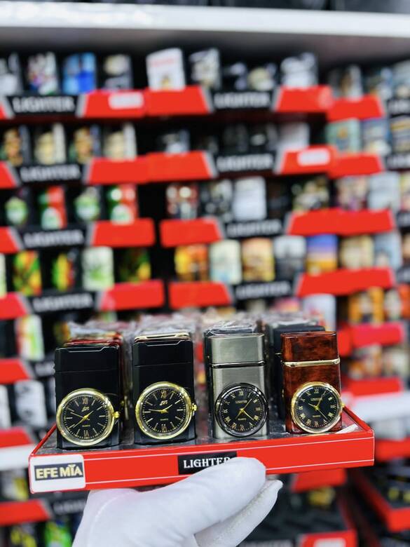 Toptan Saatli Gazlı Çakmak 