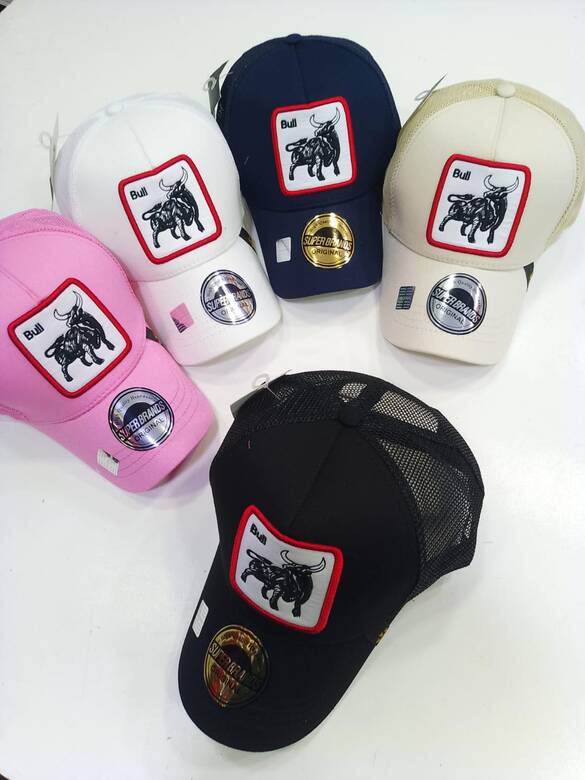 Toptan Safari Hayvan Figürlü Pamuklu Baskılı Lüx Şapka