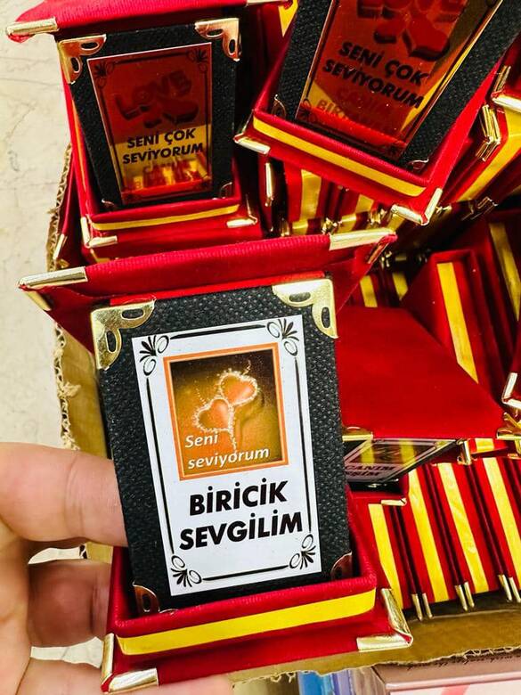 Toptan Sevgililer Gününe Özel Plaket 