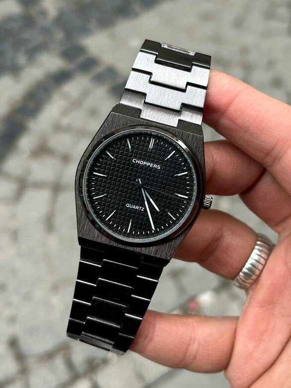 Toptan TİSSOD Modeli Choppers Yazılı Erkek Metal Saat 