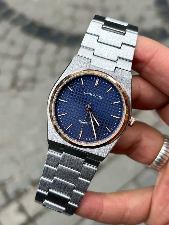 Toptan TİSSOD Modeli Choppers Yazılı Erkek Metal Saat 