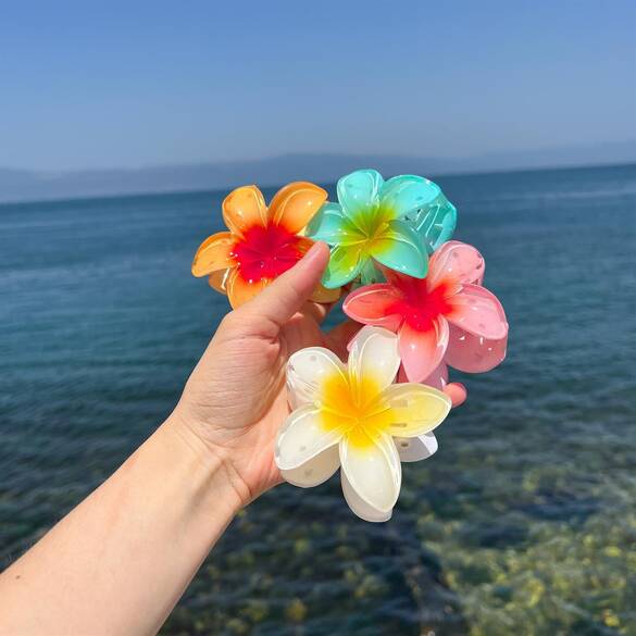 Toptan Trend Büyük Boy Lotus Mandal Toka 