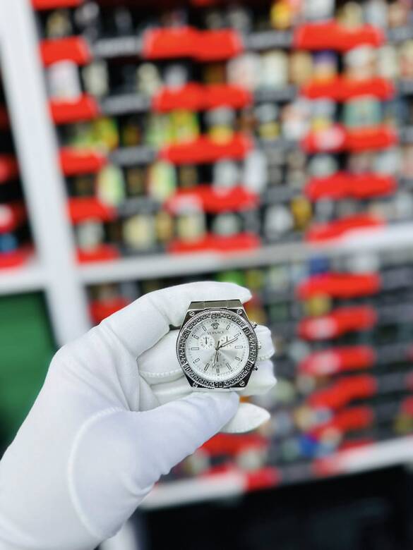 Toptan VERSACE Model Erkek Çelik Saat 