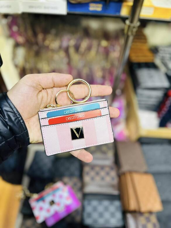 Toptan Victoria's Secret Anahtarlık Aparatlı Cüzdan 