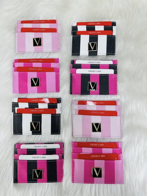 Toptan Victoria's Secret Logolu Kartlık Cüzdan 