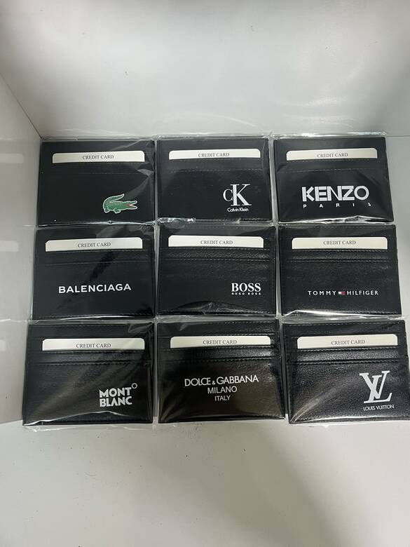 Toptan Yazılı Baskılı Kartlık Cüzdan (Mix Model) 