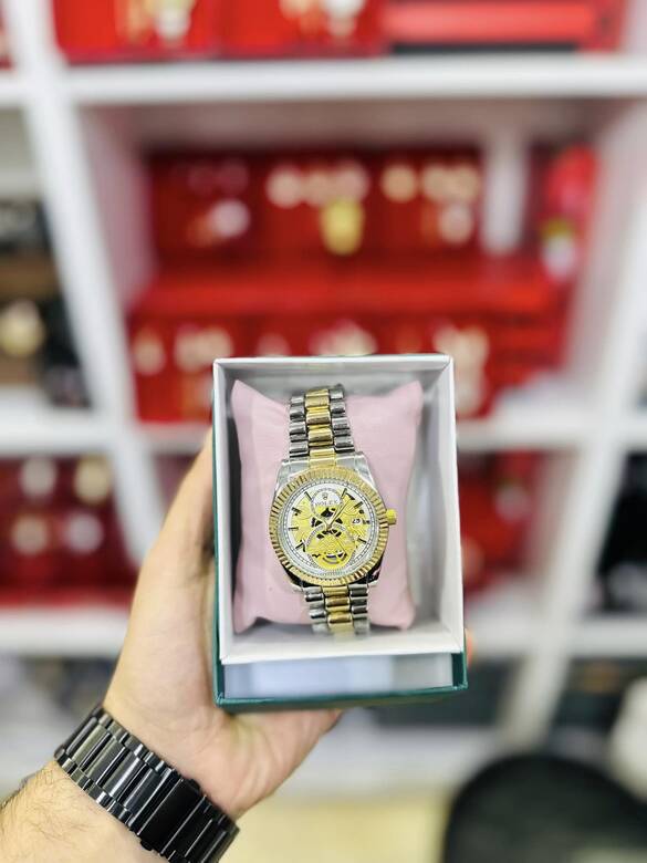 Toptan Yazılı Kutulu Erkek Kol Saati 