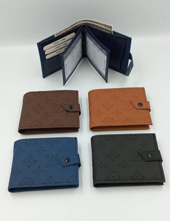 Toptan Yazılı Lüx Model Erkek Cüzdanı 