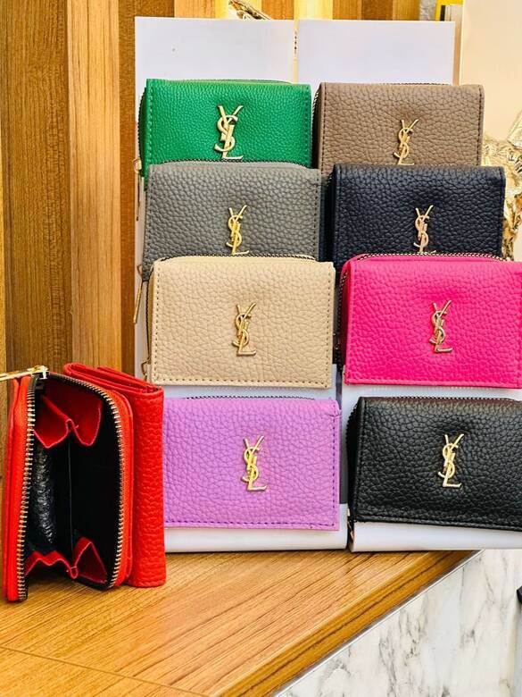 Toptan YSL Baskılı Bayan Lüx Cüzdan